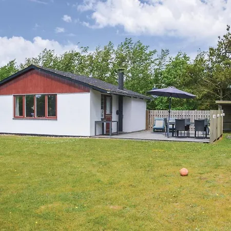 Oksbol With Fireplace 02 Feriehus